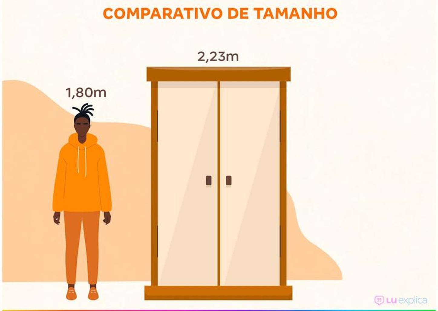 Guarda-roupa Casal com Espelho 3 Portas de Correr 3 Gavetas Europa Maranello 11617.1