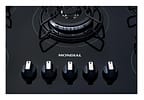 Cooktop 5 Bocas Mondial a Gás GLP Preto - Tripla-chama CTG-03
