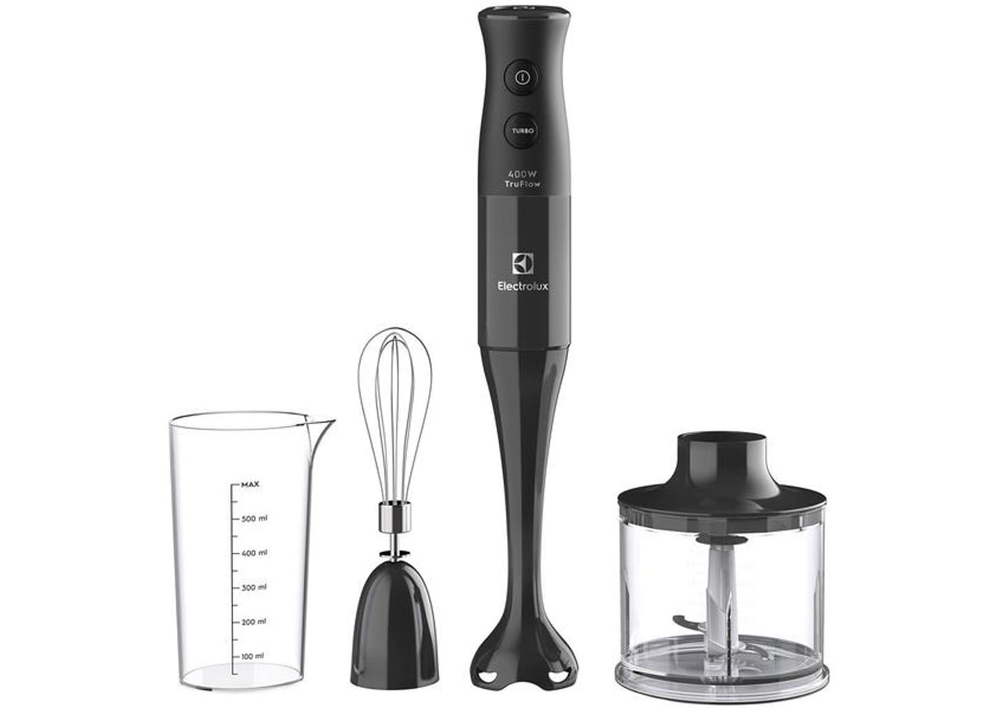 Mixer Electrolux 3 em 1 Preto 400W EIB10 2 Velocidades