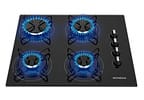 Cooktop 4 Bocas Mondial a Gás GLP Preto - CTG-01