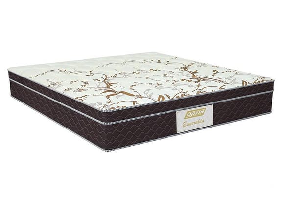 Colchão Queen Gazin Mola Ensacada 26cm de Altura Esmeralda