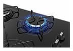 Cooktop 4 Bocas Mondial a Gás GLP Preto - CTG-01