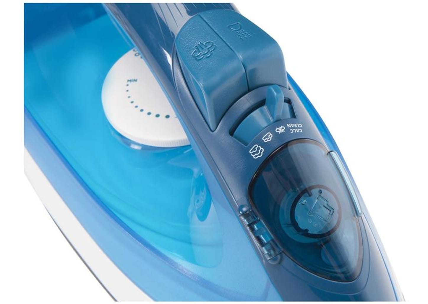 Ferro de Passar Roupa a Vapor Philips Walita - Comfort Cerâmica Azul