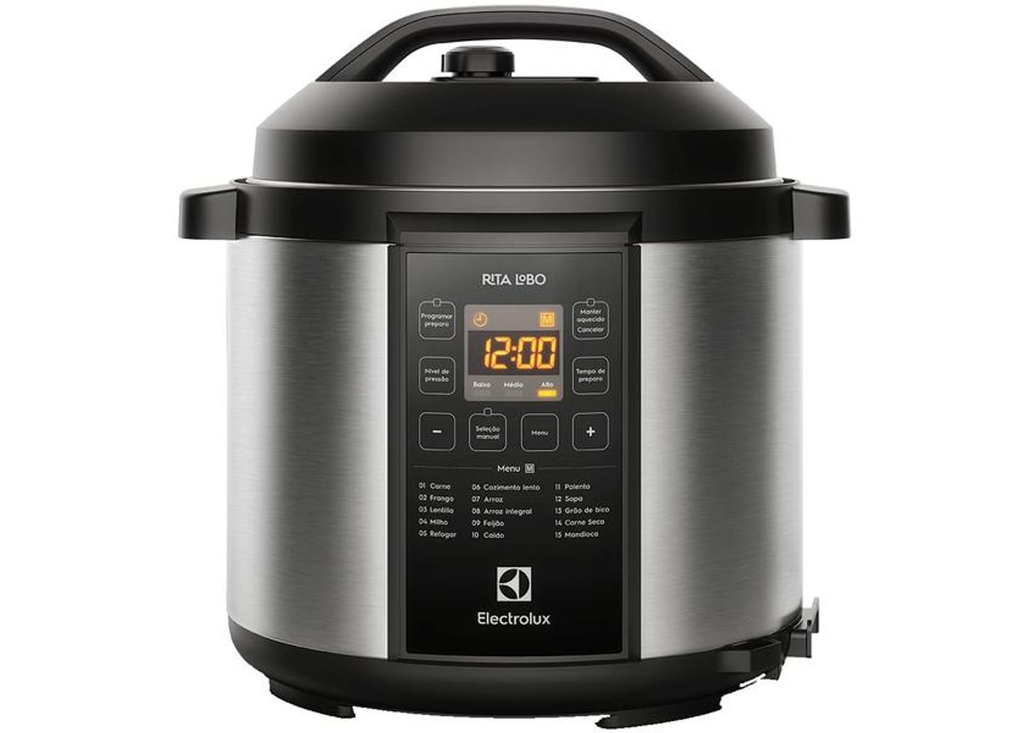 Panela de Pressão Elétrica Electrolux Digital - PCC20 1000W 6L Controle de Temperatura