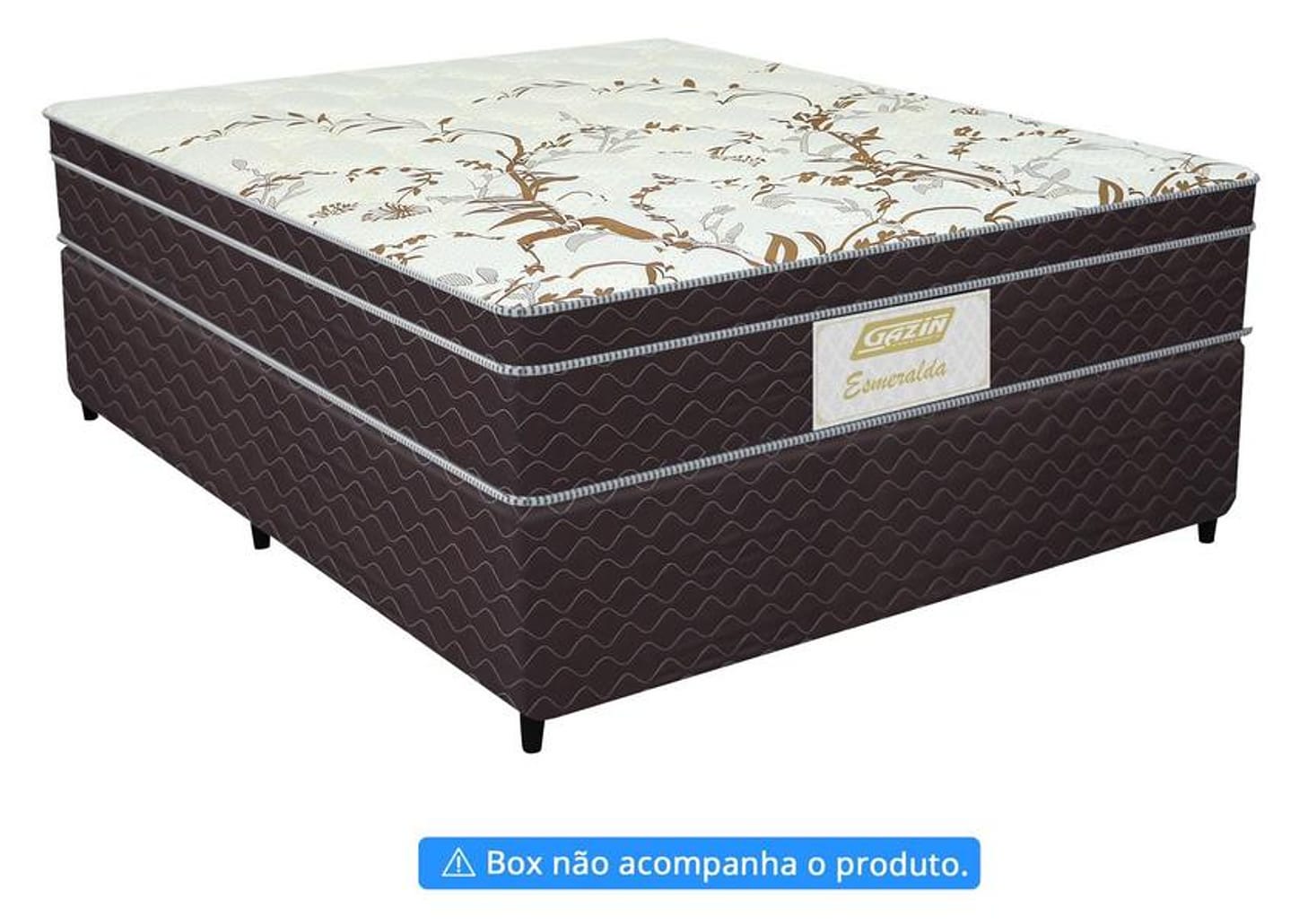 Colchão Casal Gazin Mola Ensacada 26cm de Altura Esmeralda