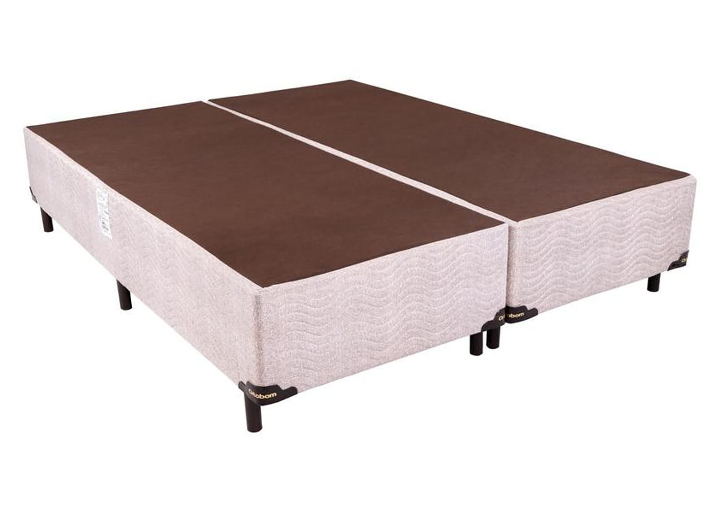 Base Cama Box Queen Size Ortobom Bipartido 31x158x198cm Ortotech