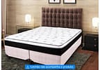 Base Cama Box Queen Size Ortobom Bipartido 31x158x198cm Ortotech