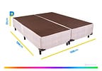 Base Cama Box Queen Size Ortobom Bipartido 31x158x198cm Ortotech