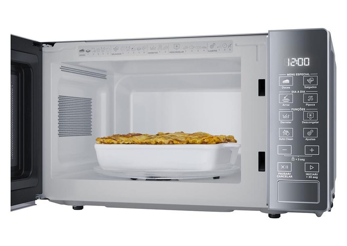 Micro-ondas Brastemp Inox 20L Espelhado BMS20 AR