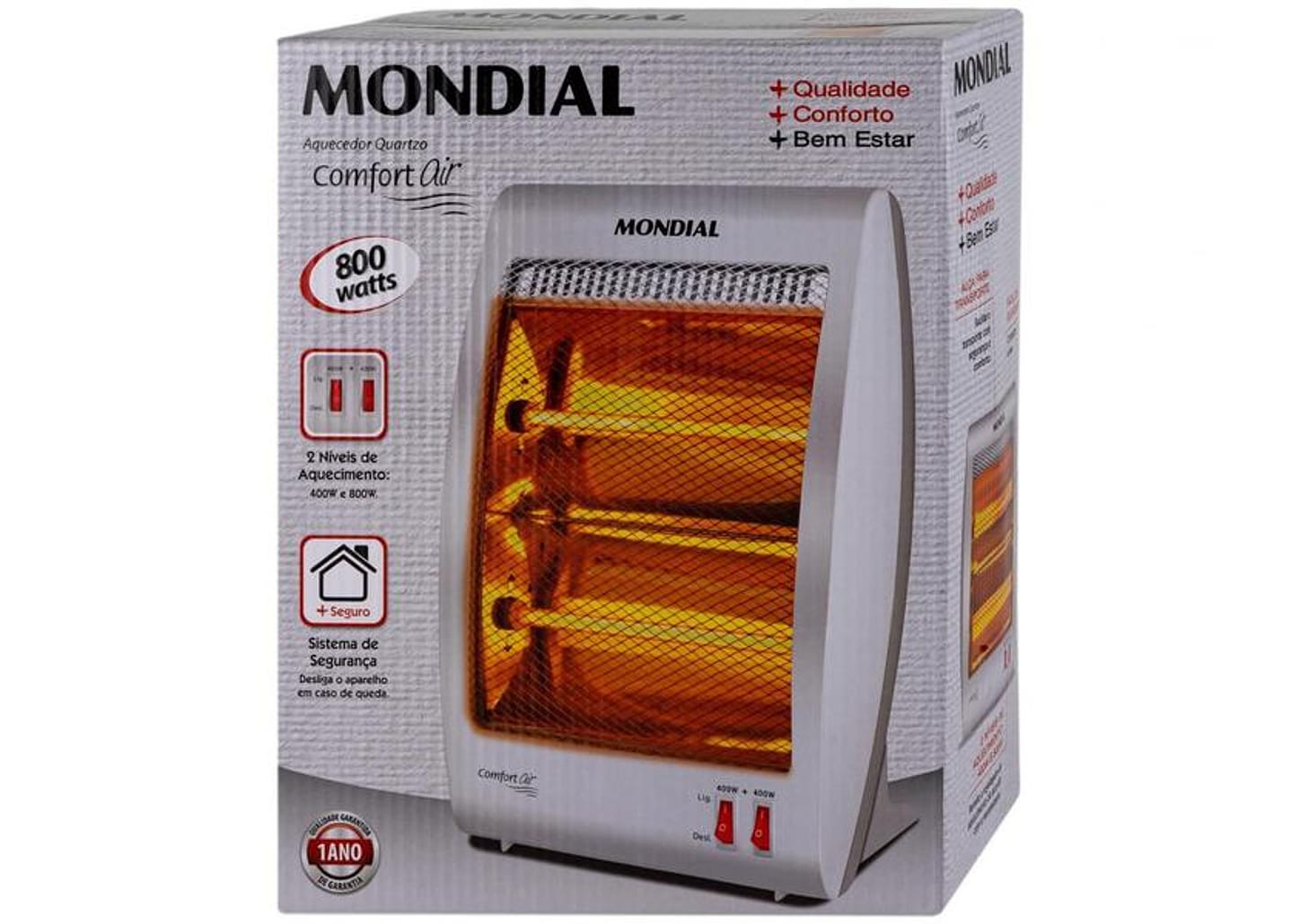 Aquecedor Halógeno Mondial Comfort Air II - A-09