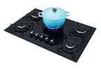 Cooktop 5 Bocas Mondial a Gás GLP Preto - CTG-02
