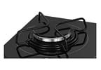 Cooktop 5 Bocas Mondial a Gás GLP Preto - CTG-02