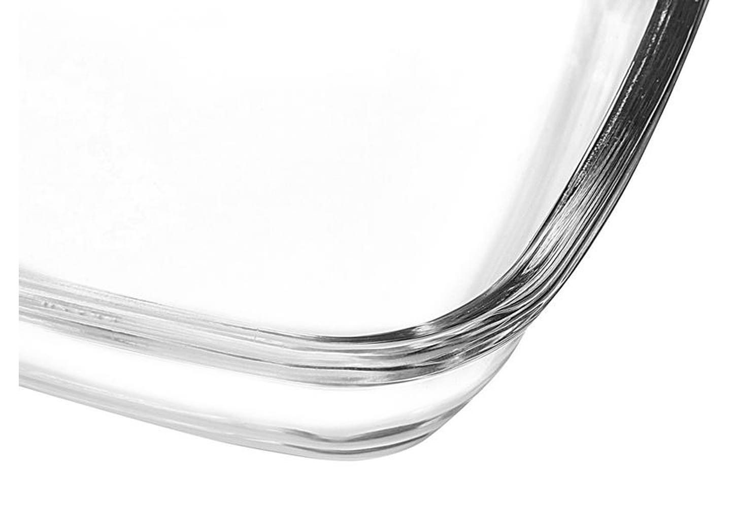 Conjunto de Assadeiras de Vidro Sempre - Quadrado 3 Peças