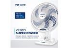 Ventilador de Mesa Mondial Super Power VSP-40-W 40cm 3 Velocidades