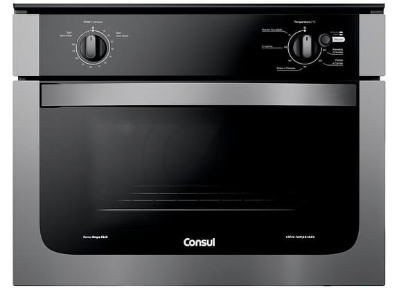 Forno Elétrico de Embutir Consul com Timer com Dourador COB47AR