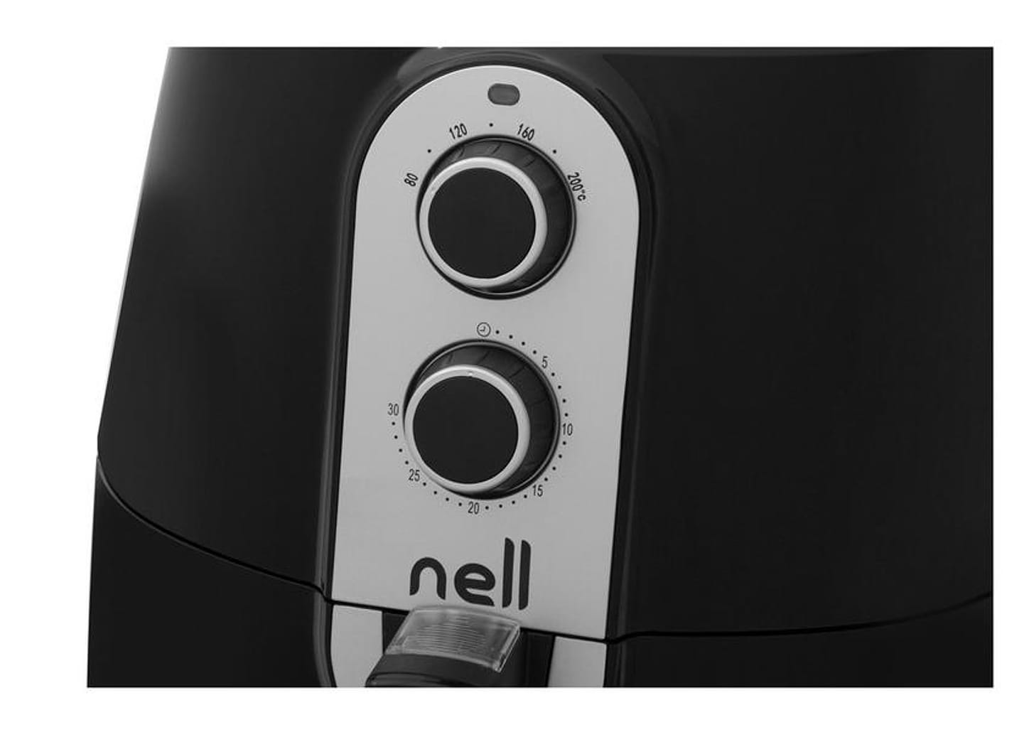Fritadeira Elétrica sem Óleo/Air Fryer Nell - Grand Família Preto 5L