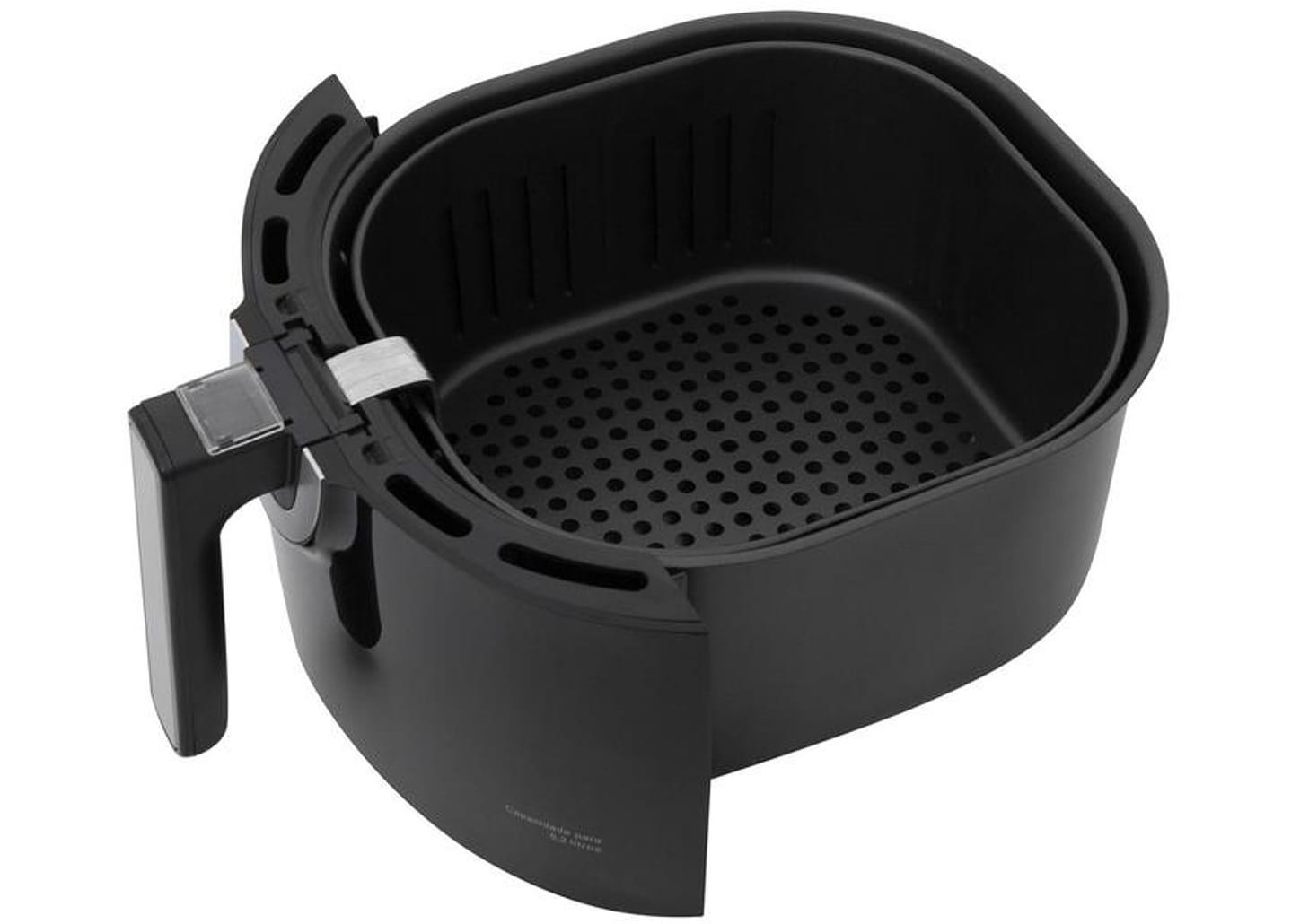 Fritadeira Elétrica sem Óleo/Air Fryer Nell - Grand Família Preto 5L