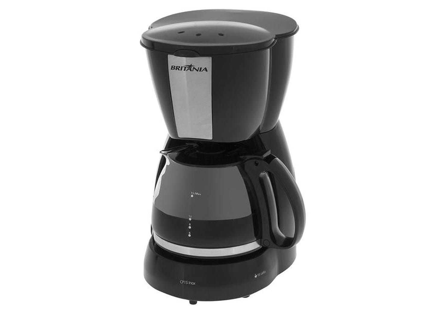 Cafeteira Elétrica Britânia CP15 15 Cafés Preto
