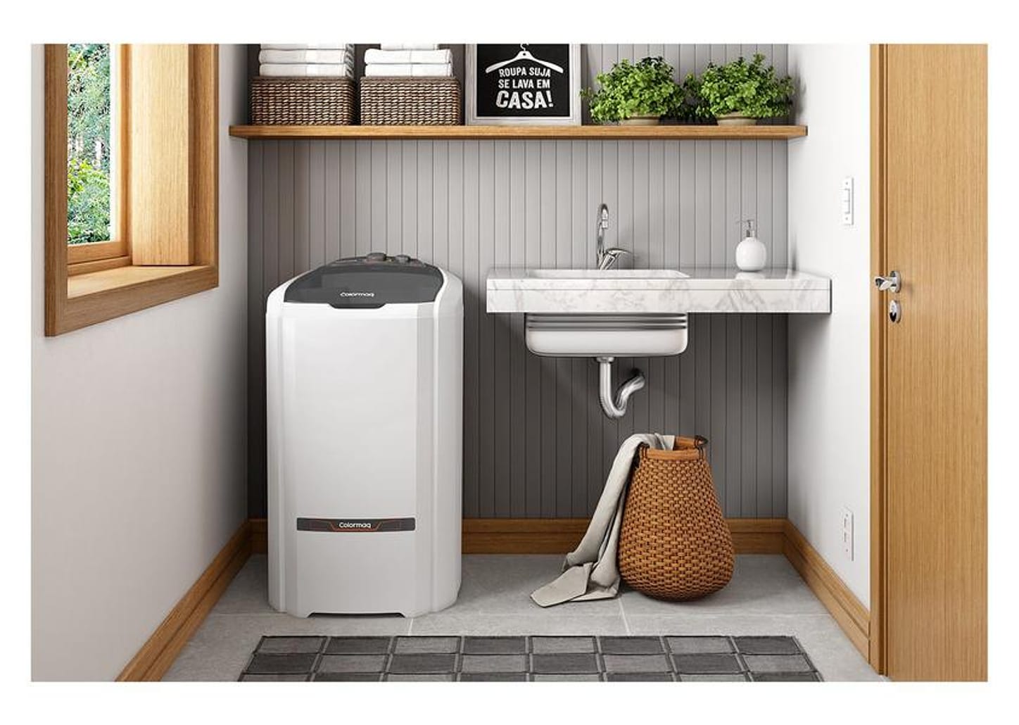 Tanquinho Colormaq 20Kg LCS 20