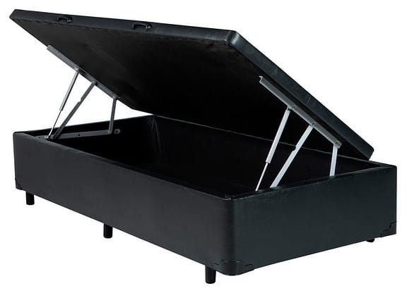 Base Cama Box Solteiro V-Joy com Baú 38x88x188cm Bravus