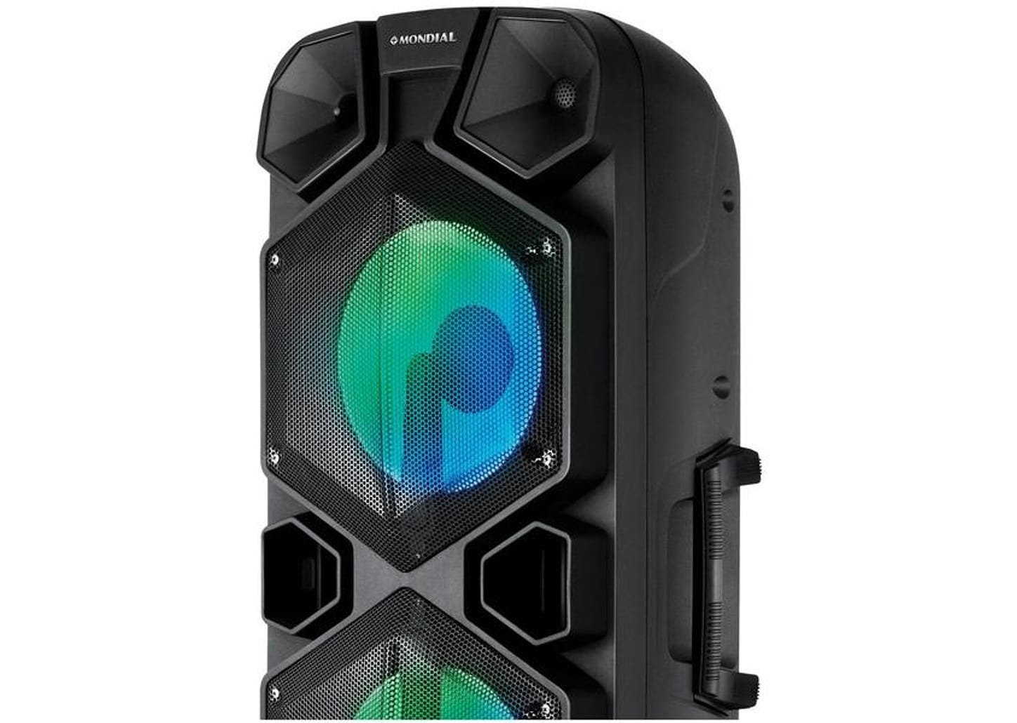 Caixa de Som Mondial CM-15 Bluetooth Amplificada 1000W USB