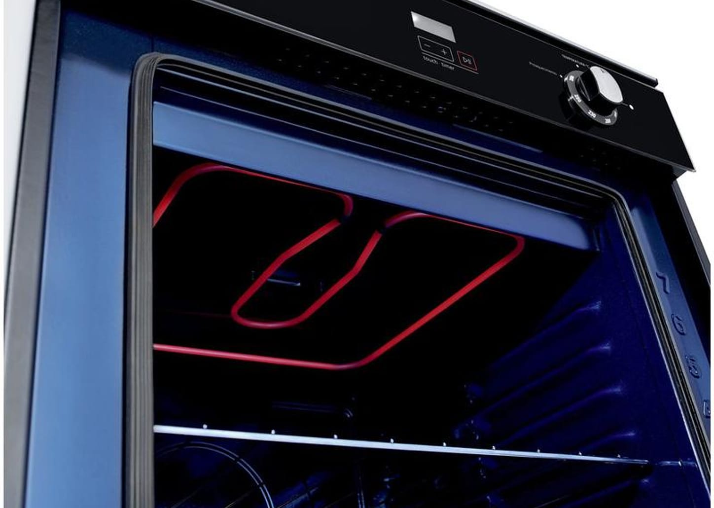 Forno a Gás de Embutir Brastemp Grill com Timer - Touch 78L Preto BOA84AE