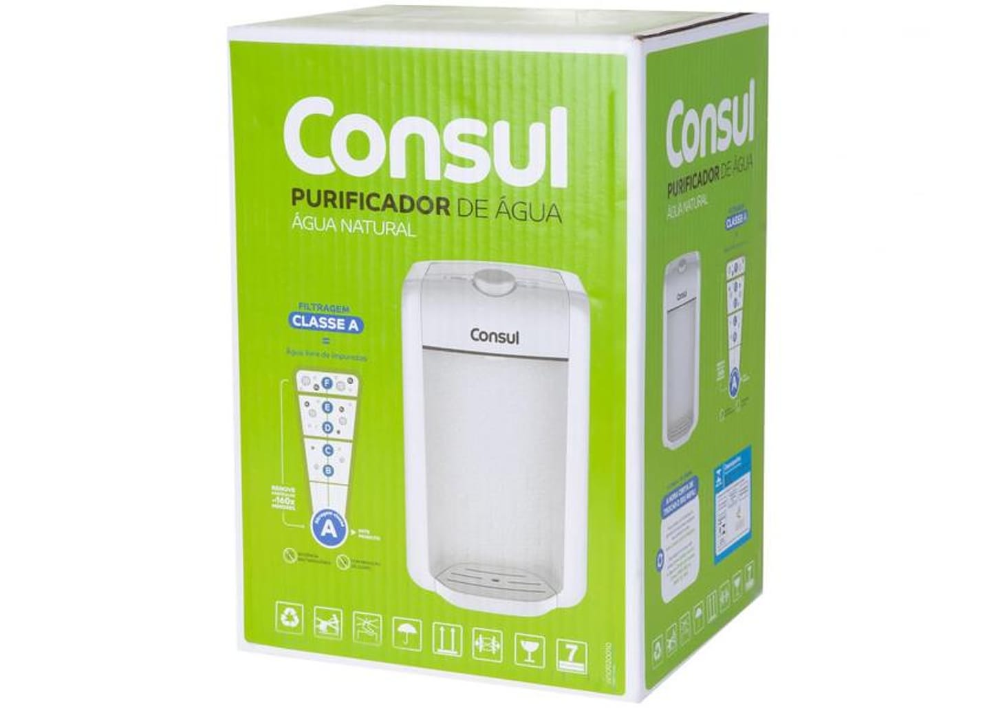 Purificador de Água Consul Branco CPC31AB - Água Natural