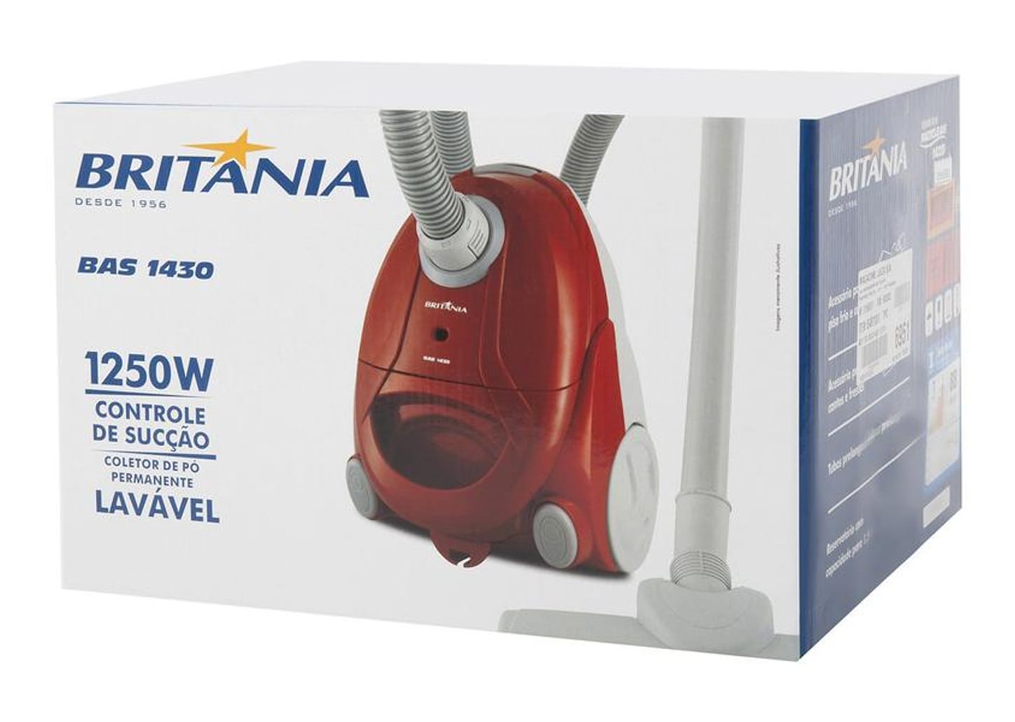 Aspirador de Pó Britânia 1250W BAS1430 64.902.049