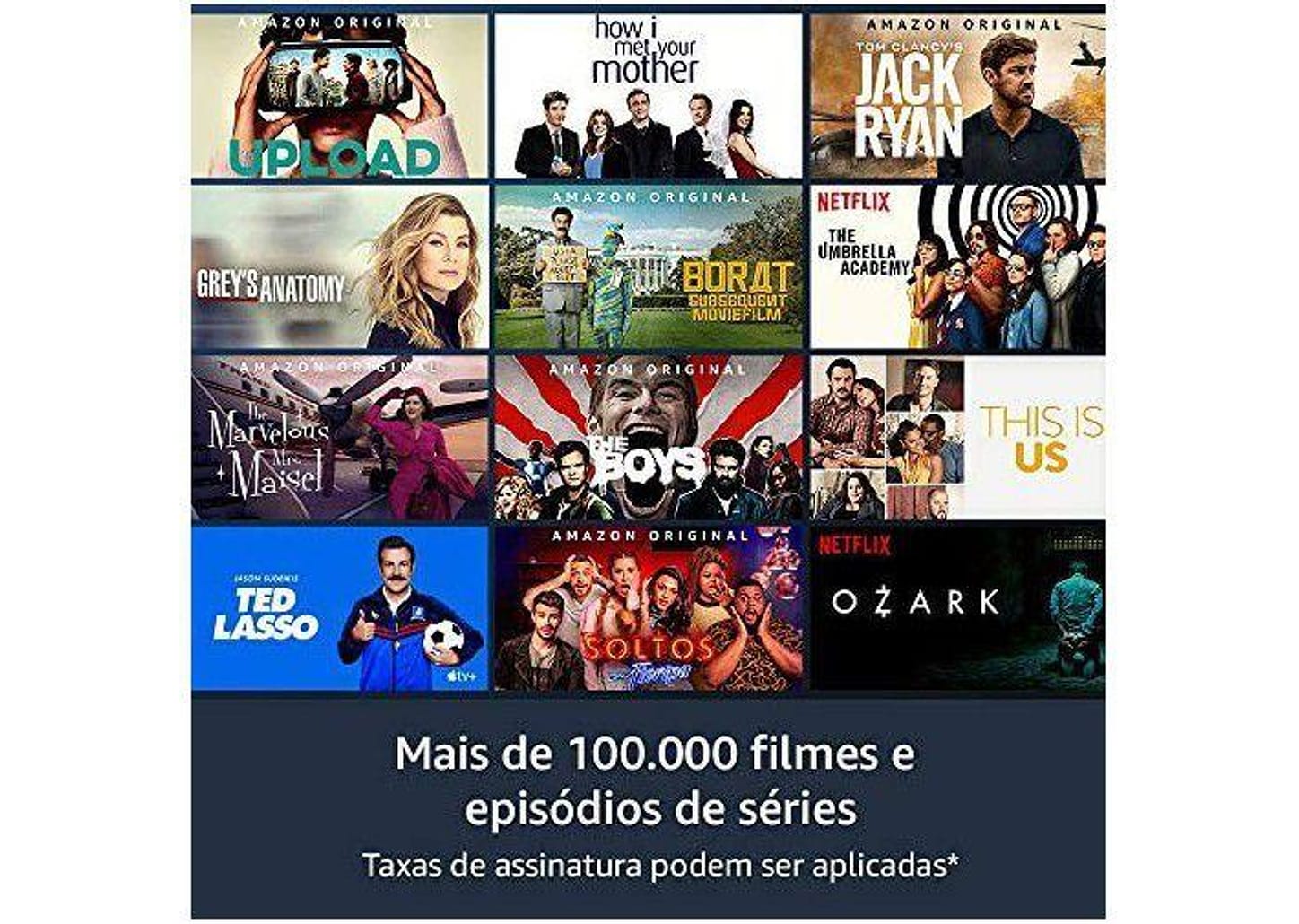 Fire TV Stick Amazon Full HD HDMI compatível com Alexa