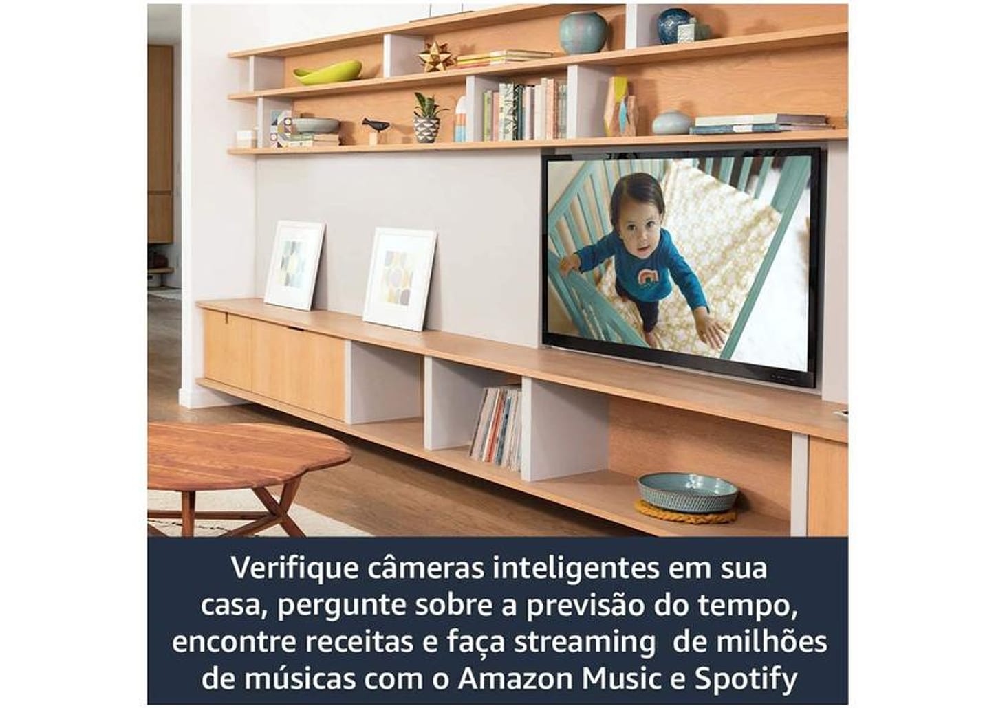 Fire TV Stick Amazon Full HD HDMI compatível com Alexa