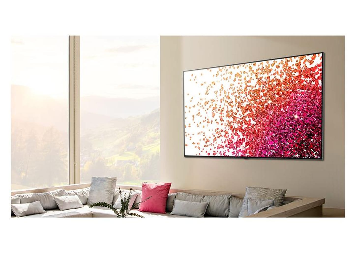 Smart TV 55” UHD 4K NanoCell Display LG 55NANO75 IPS 60Hz Wi-Fi Bluetooth HDR Alexa