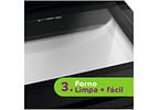 Fogão 4 Bocas Consul Inox Mesa de Vidro - Acendimento Automático CFO4 VAR