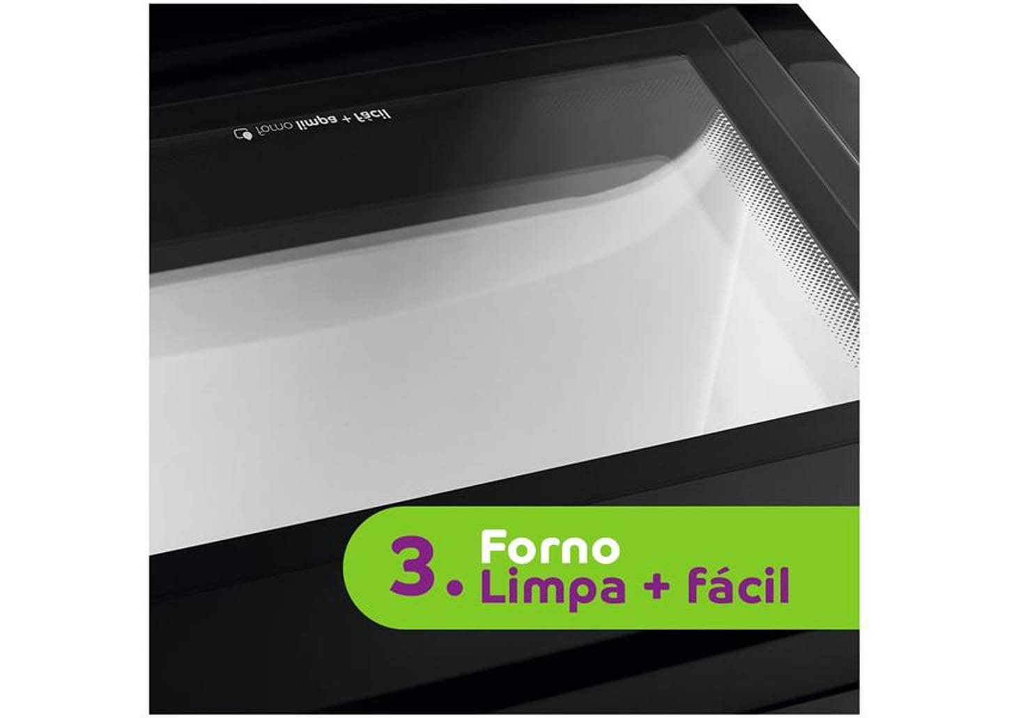 Fogão 4 Bocas Consul Inox Mesa de Vidro - Acendimento Automático CFO4 VAR