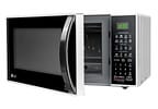 Micro-ondas LG 30L Solo MS3091BC - Branco e Preto