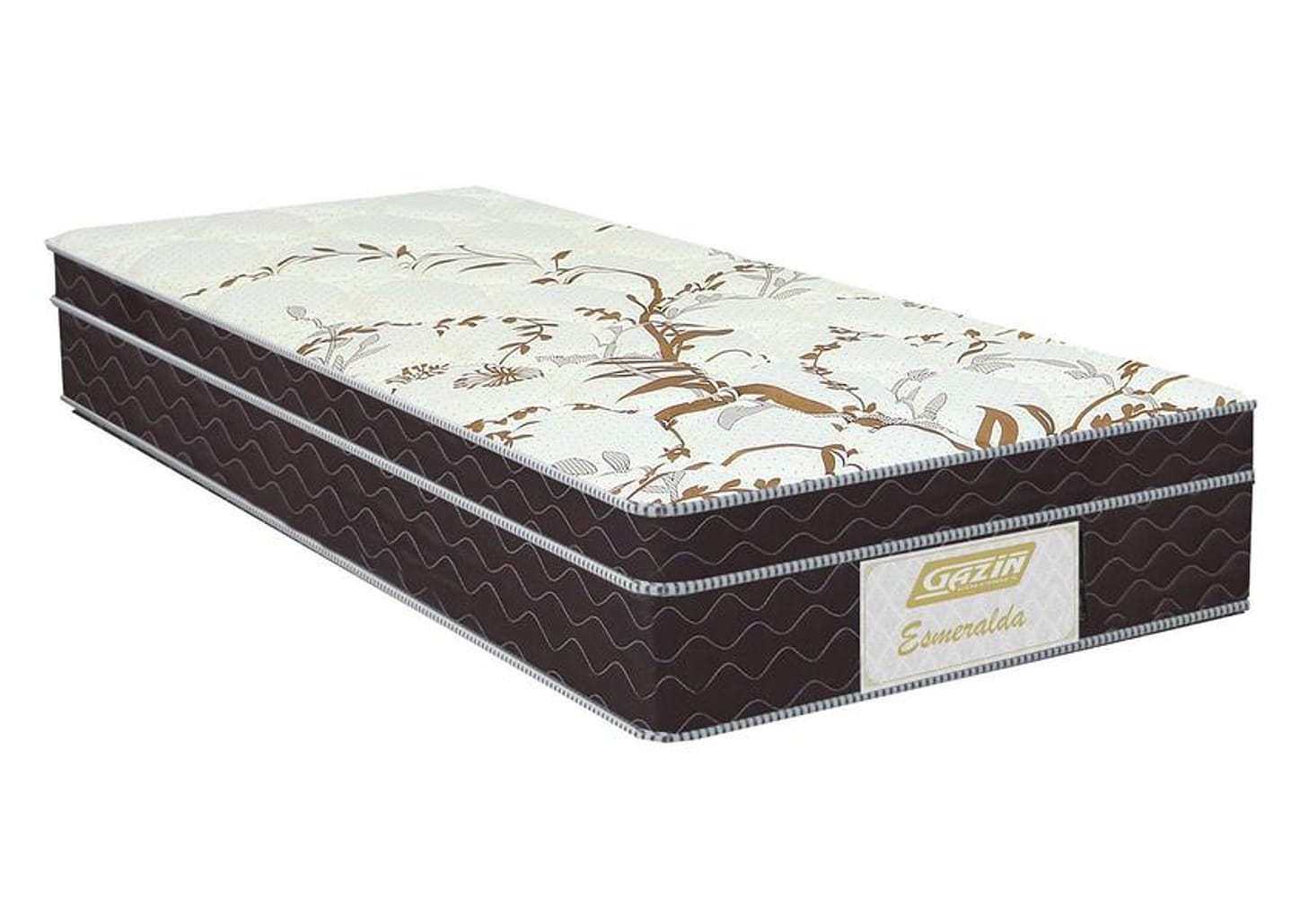 Colchão Solteiro Gazin Mola Ensacada 26cm de Altura Esmeralda