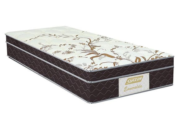 Colchão Solteiro Gazin Mola Ensacada 26cm de Altura Esmeralda
