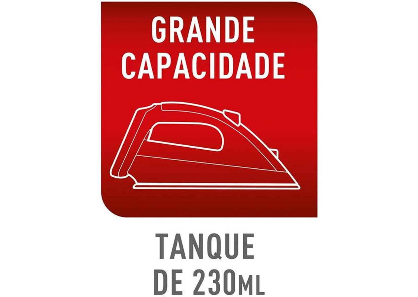 Ferro de Passar Roupa a Vapor e a Seco Arno - Steamgliss Rosa