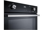 Forno a Gás de Embutir Electrolux de Convecção com Timer 80L Preto PerfectCook360 OE8GH