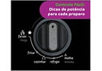 Cooktop 5 Bocas a Gás GLP Consul Vidro Temperado - Preto Acendimento Automático Facilite CD075AE