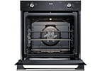 Forno a Gás de Embutir Electrolux de Convecção com Timer 80L Preto PerfectCook360 OE8GH