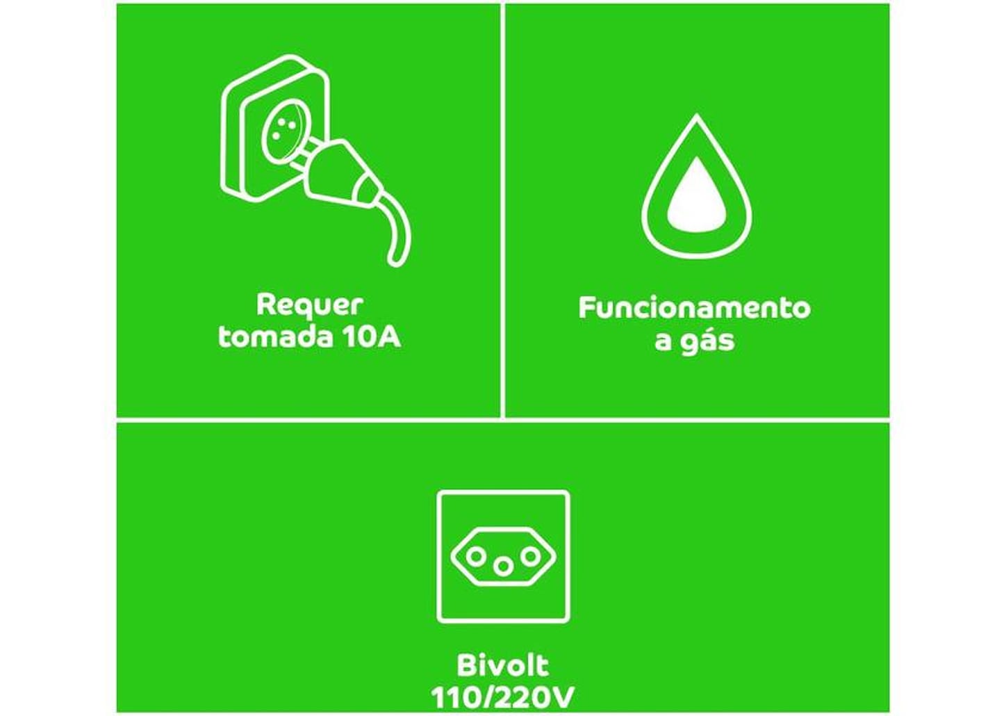 Cooktop 5 Bocas a Gás GLP Consul Vidro Temperado - Preto Acendimento Automático Facilite CD075AE