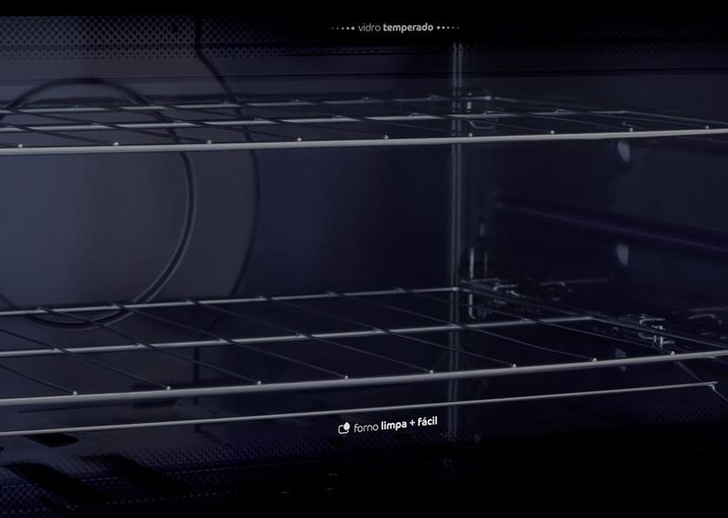 Fogão 5 Bocas Consul Mesa de Vidro - Acendimento Automático CFS5 VAR