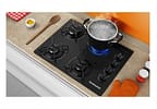 Cooktop 4 Bocas Continental a Gás GLP Preto - KC4GP