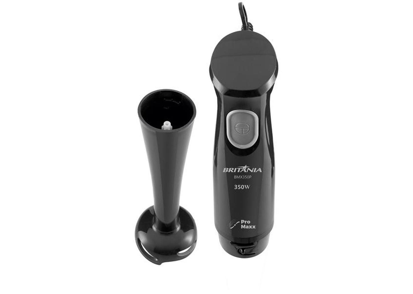 Mixer Britânia Preto 350W PRO MAXX BMX350P