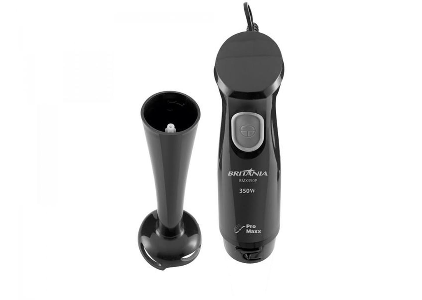 Mixer Britânia Preto 350W PRO MAXX BMX350P