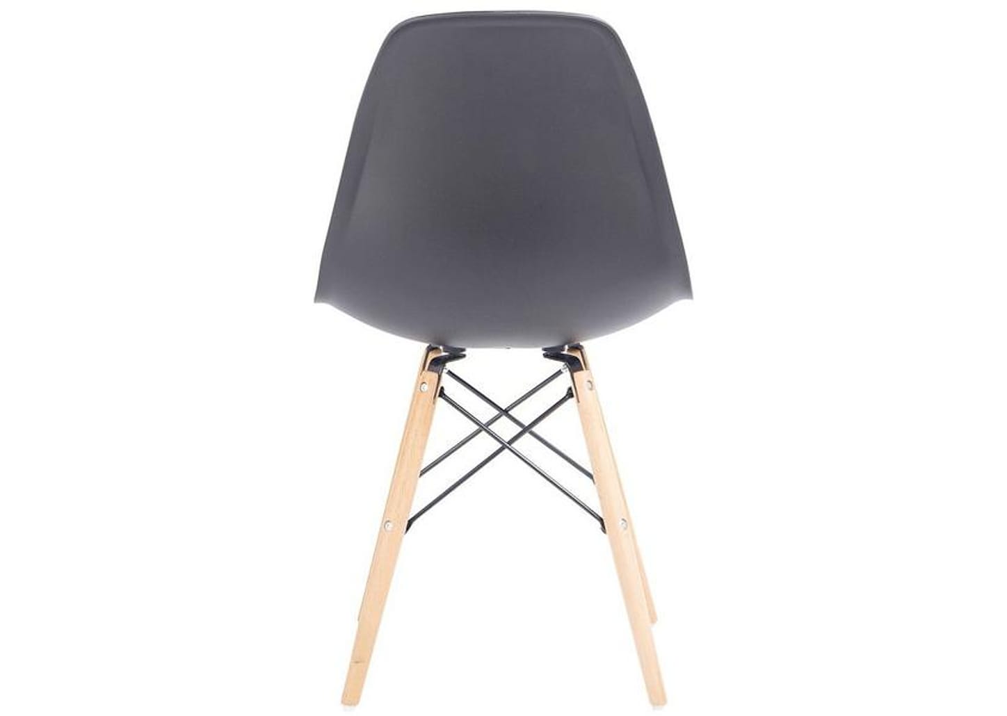 Jogo de Cadeiras Pé Palito Assento Preto EAM-PR1