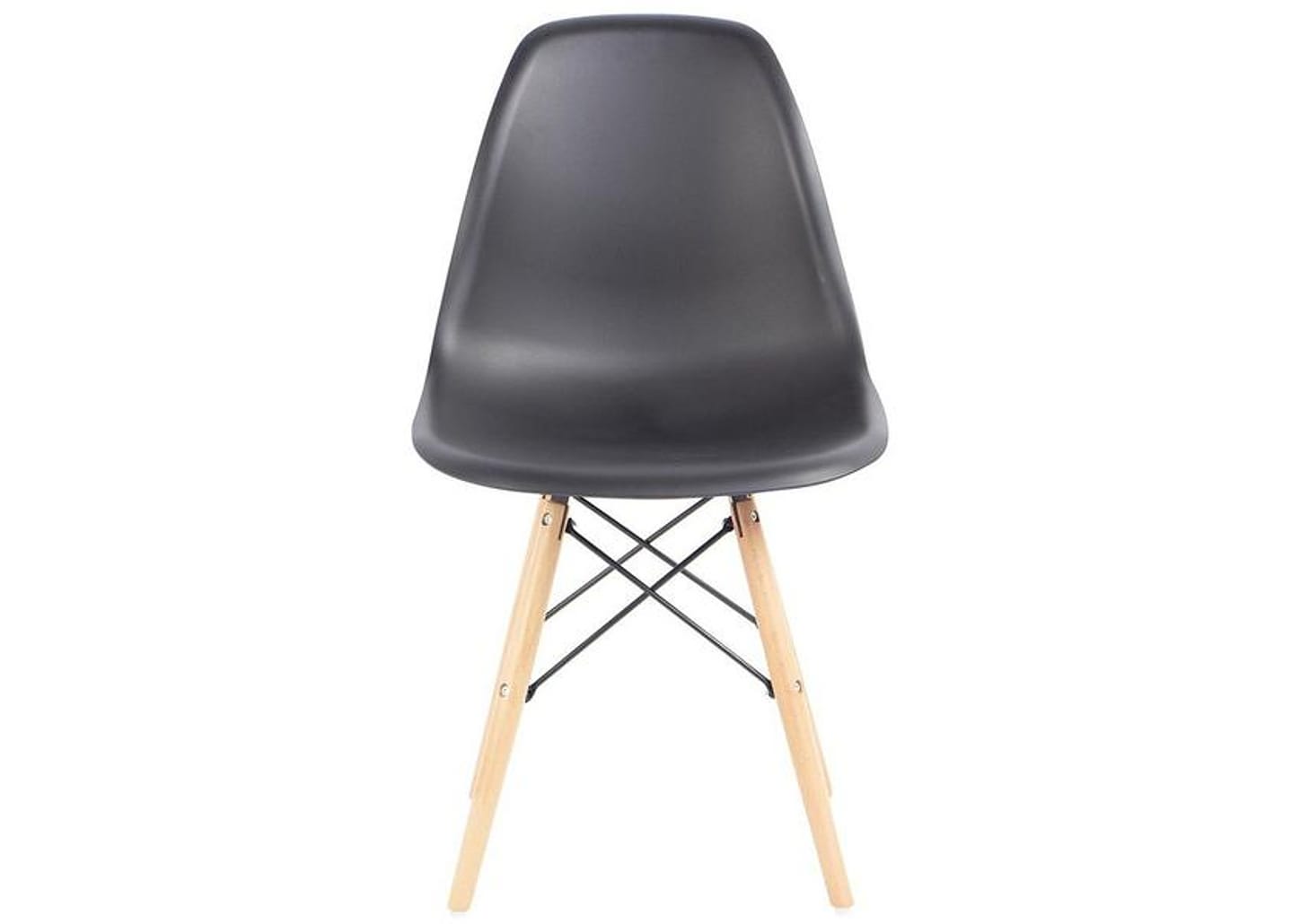 Jogo de Cadeiras Pé Palito Assento Preto EAM-PR1