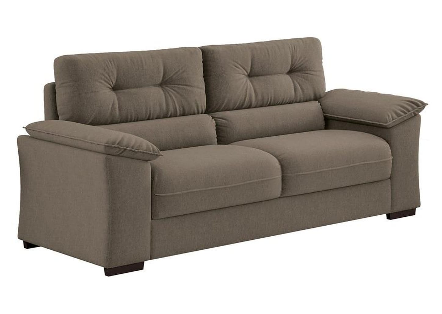 Sofá 3 Lugares Suede Decore Cascaya Linoforte