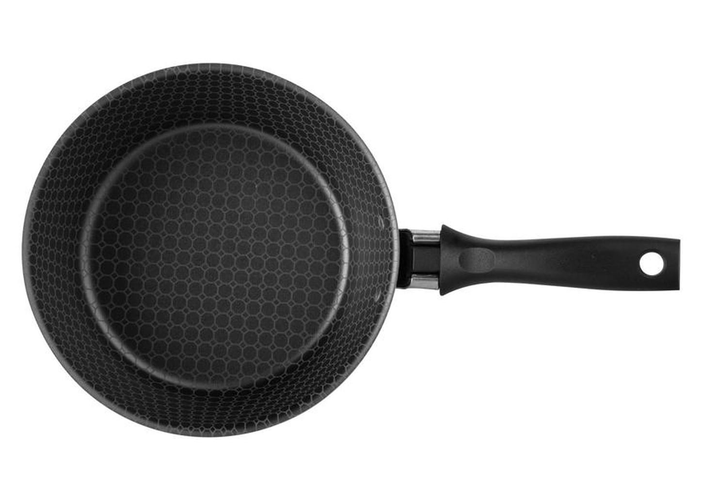 Panela Multiflon Antiaderente de Alumínio Cinza 16cm 1,2L Essencial