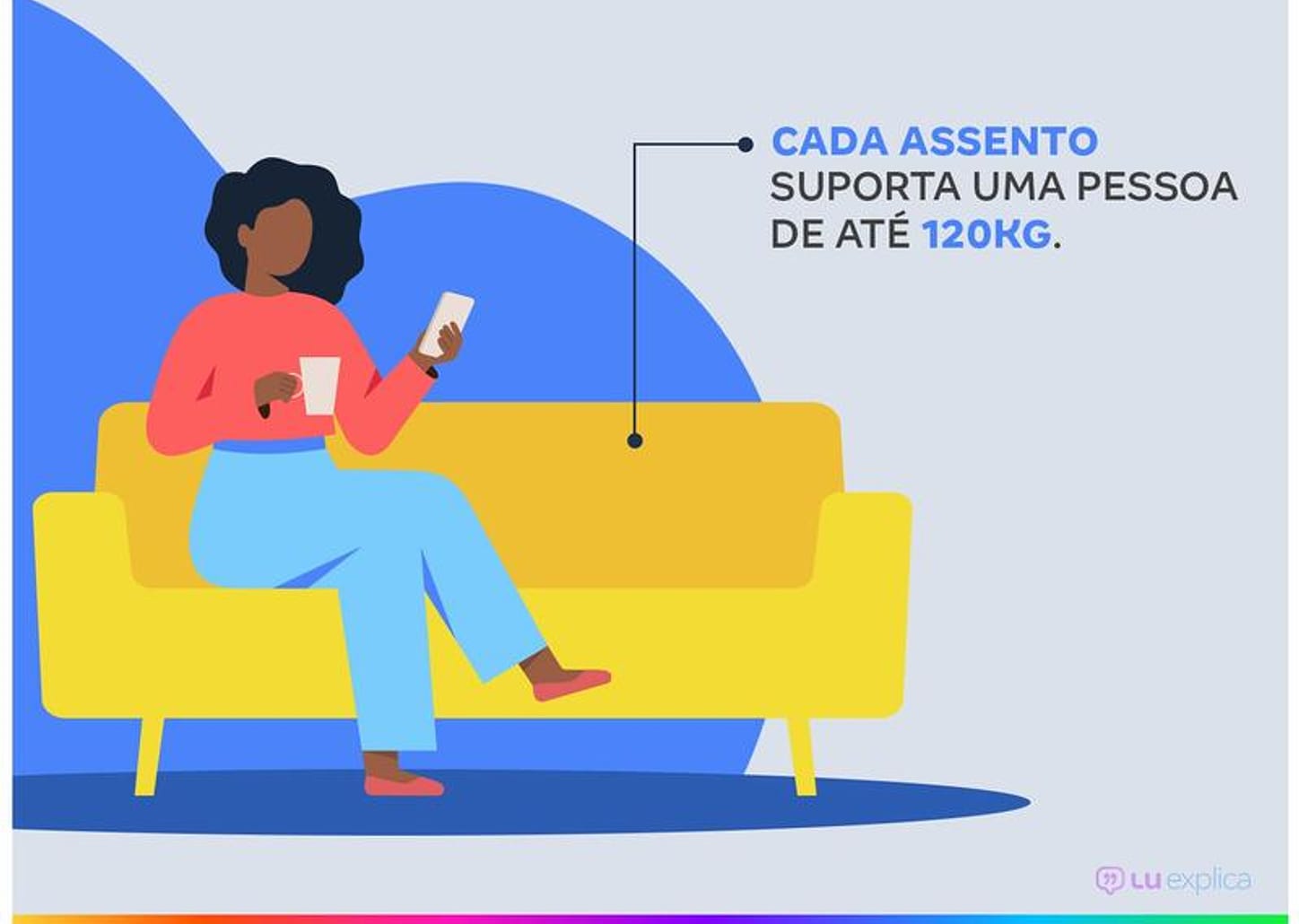 Sofá 3 Lugares Suede Decore Cascaya Linoforte